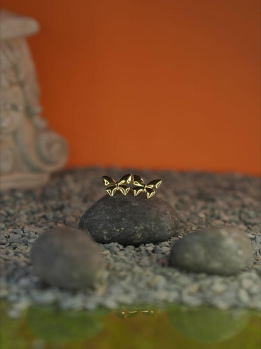 Golden Blossom Earrings