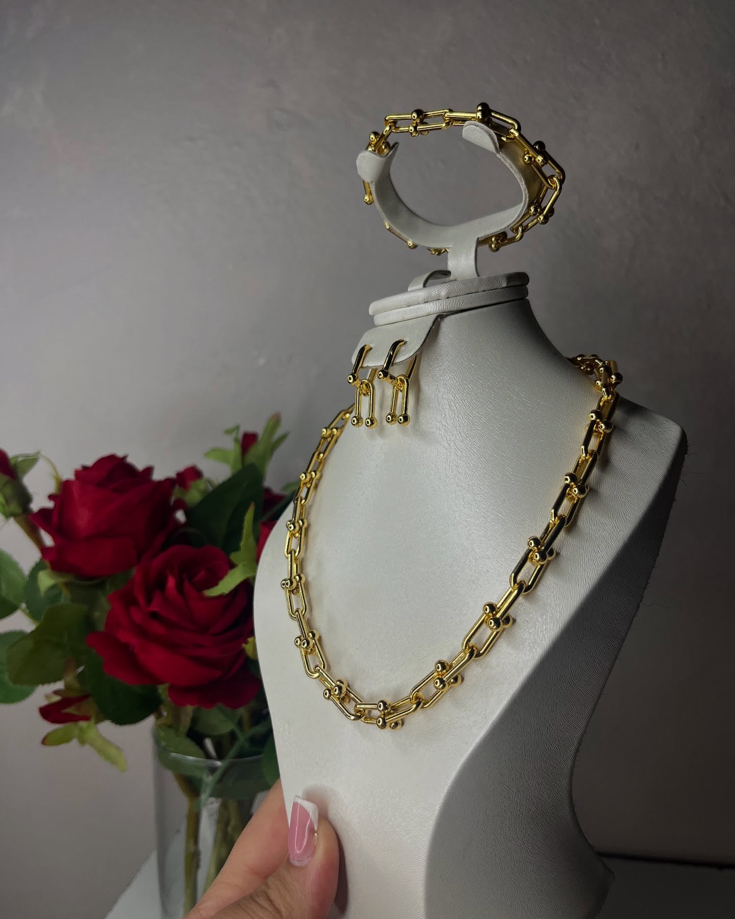 Gold Tiffany Stainless Steel Necklace – Original Jewelry