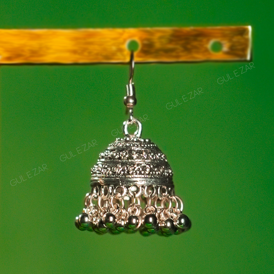 Eternal Silver Jhumka