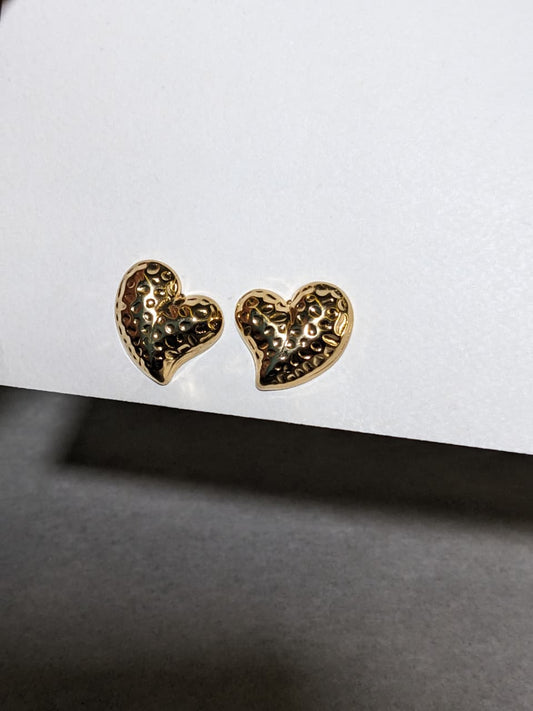 Golden Love Studs