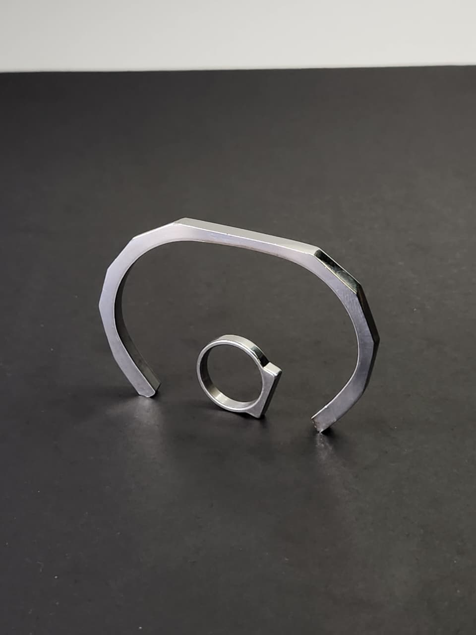 Regal Shine Kada  (with ring) → “Obsidian Edge”