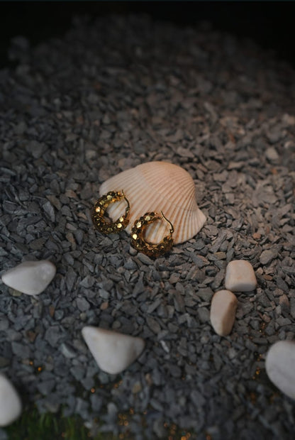 Stainless Steal Golden EARRINGS