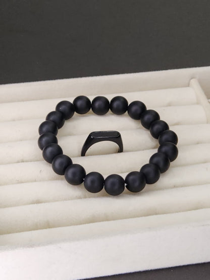 Obsidian Black Duo Set