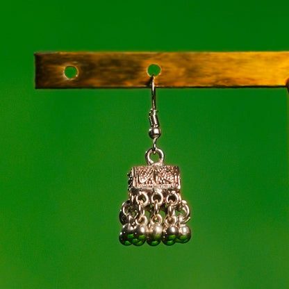 Silver Ghungroo Charm