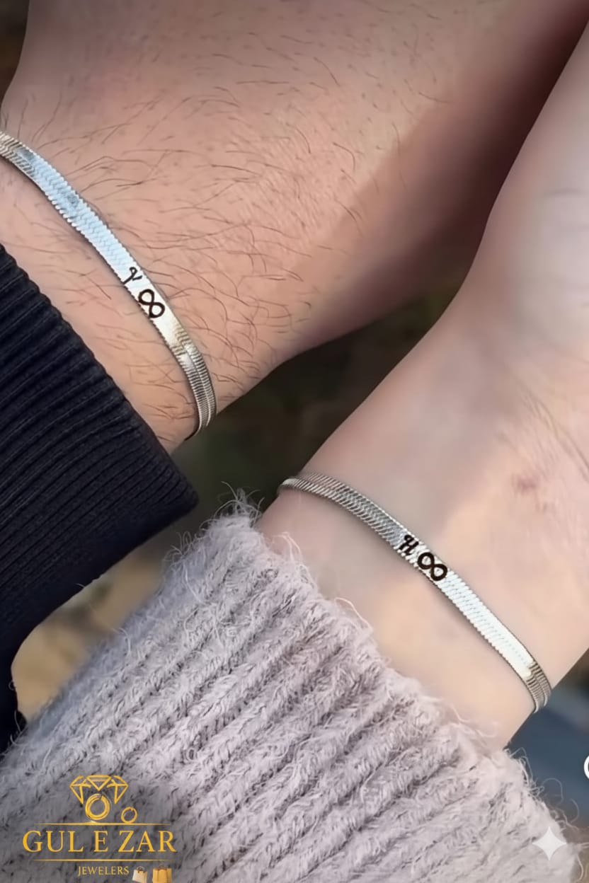Eternal Bond Bracelets – Custom Initials Edition 💫