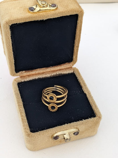 Golden Sunrise Ring